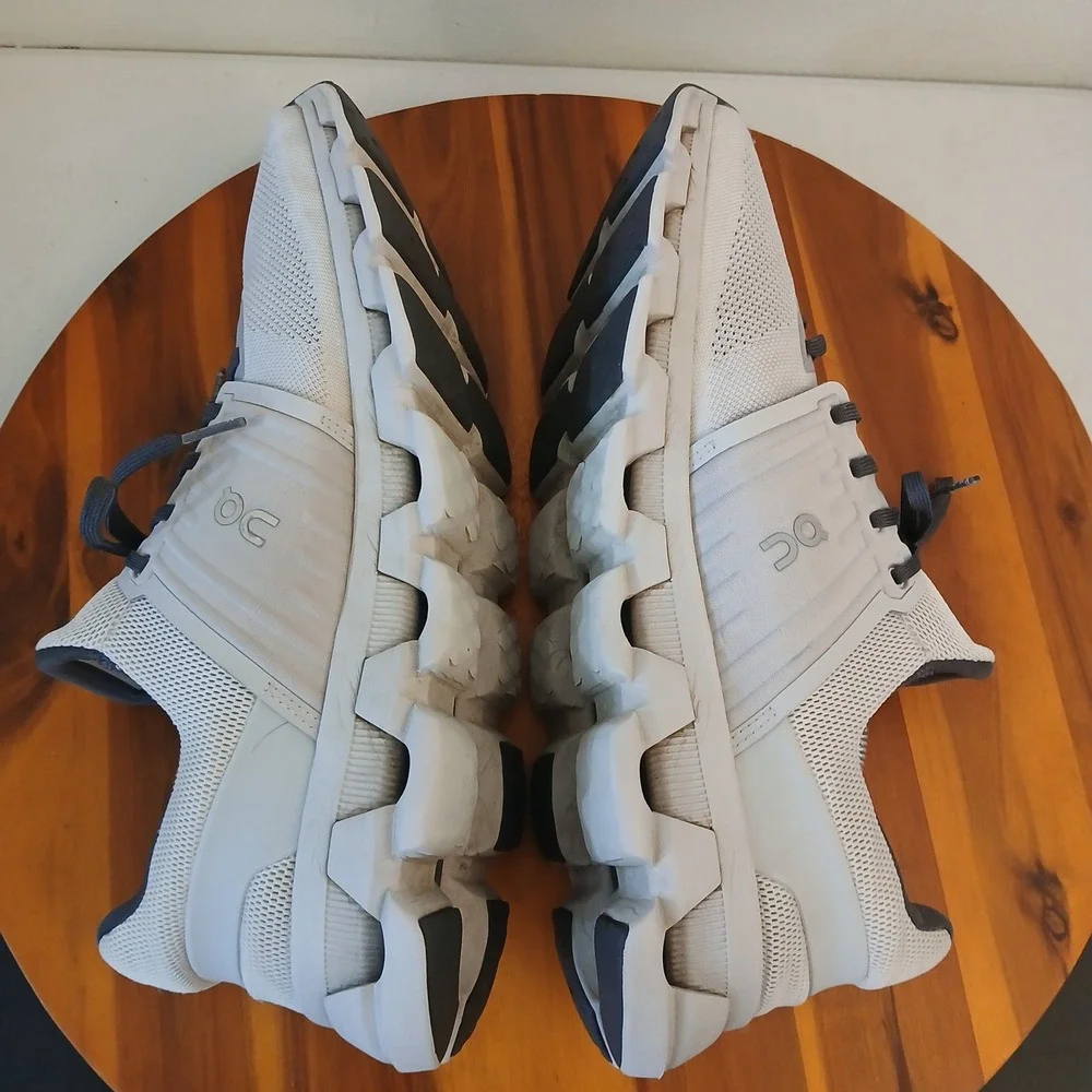 On Cloudswift 3 AD Mens 13 Frost Glacier Running Shoes Sneakers 3MD10241421